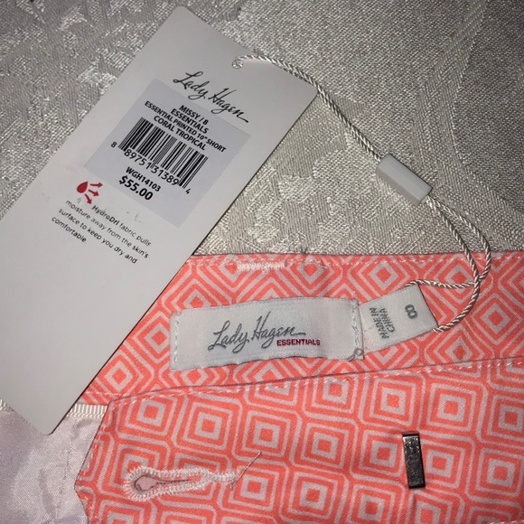 Jupe-short De Golf Lady Hagen Essentials – Bleu Marine, Taille 0, Neuve Avec étiquette